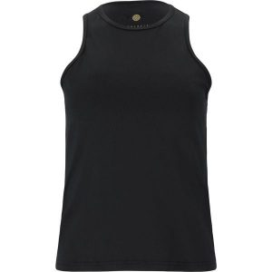 Damski tank top Athlecia Almi V2. Czarne topy Athlecia, l, bez wzorów, sportowe, bez kołnierzyka, bez ramiączek. Za 178,00 zł.