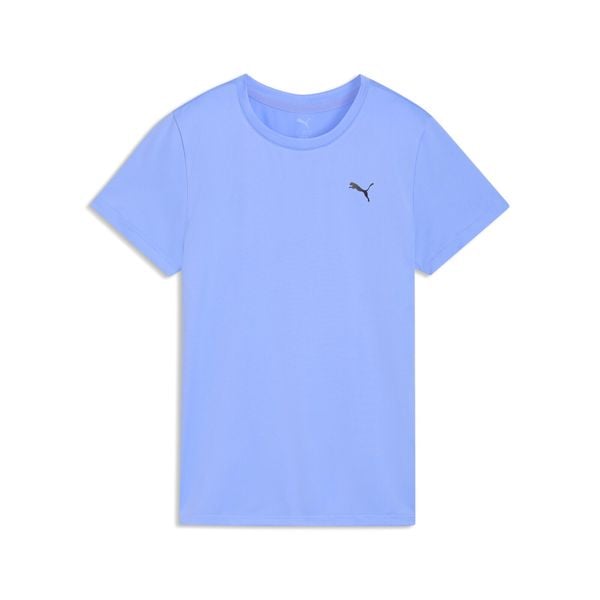 Damska koszulka Train All Day Essentials PUMA. Fioletowe bluzki Puma, l, bez wzorów, sportowe, bez kołnierzyka, bez ramiączek. Za 99,00 zł.