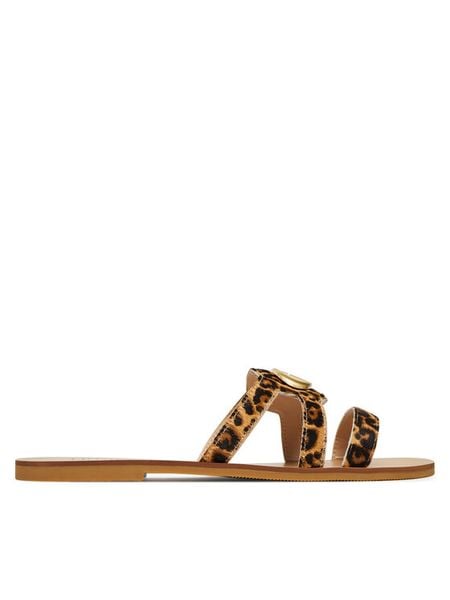 Liu Jo Klapki Saba 11 SA5083 PX131 Brązowy. Brązowe klapki Liu Jo, bez wzorów, z syntetyku, bez obcasa. Za 489,99 zł.