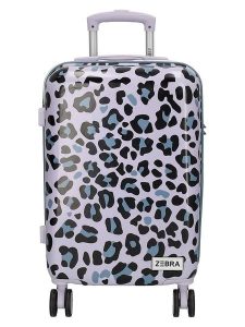 ZEBRA Walizka w kolorze fioletowym - 57 x 76 x 29 cm rozmiar: onesize. Różowe walizki ZEBRA, bez wzorów, z materiału. Za 217,99 zł.