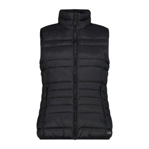 Kamizelka damska turystyczne CMP 34K3126. Czarne kamizelki CMP, xs, bez wzorów, bez kołnierzyka, bez ramiączek, bez kaptura. Za 340,00 zł.