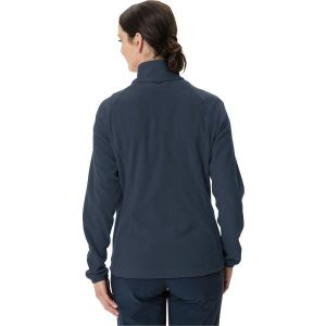 Bluza polarowa damska Vaude Rosemoor Fleece Jacket II. Niebieskie bluzy Vaude, l, bez wzorów, z polaru, bez kaptura. Za 383,00 zł.