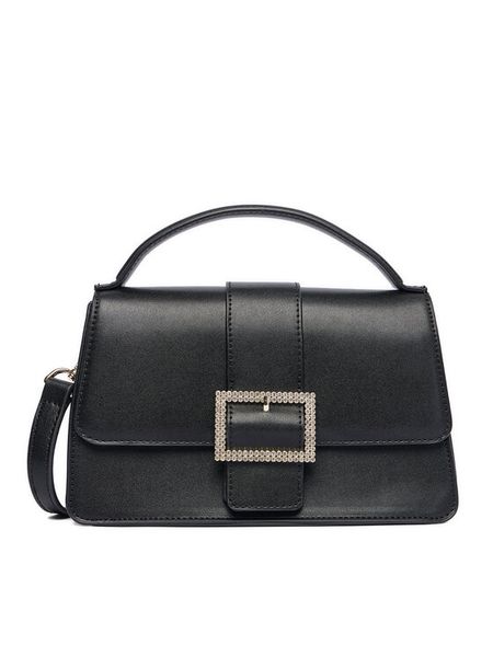 Nine West Torebka CEO-MISSISIPI-III-KY159 Czarny. Czarne torebki klasyczne Nine West, bez wzorów, z materiału, bez dodatków. Za 199,99 zł.