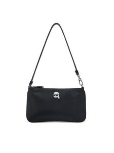 KARL LAGERFELD Torebka A1W32038 Czarny. Czarne torebki klasyczne KARL LAGERFELD, bez wzorów, ze skóry, bez dodatków. Za 329,99 zł.