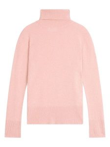 AUTHENTIC CASHMERE Kaszmirowy golf "Fornet" w kolorze jasnoróżowym rozmiar: L. Różowe swetry oversize AUTHENTIC CASHMERE, l, bez wzorów, z kaszmiru, bez ramiączek. Za 391,99 zł.