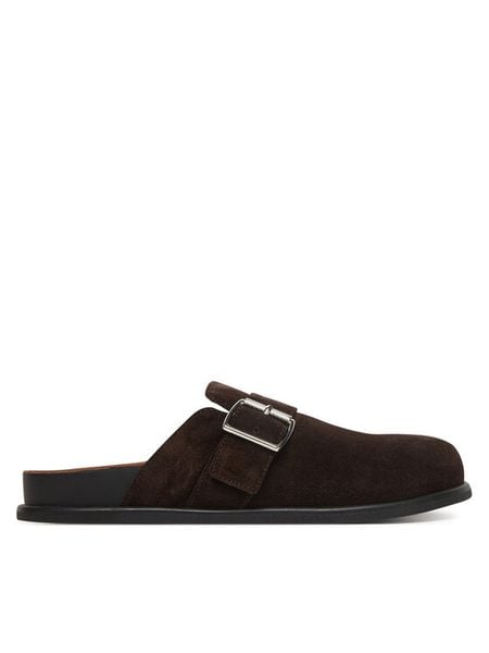 Vagabond Shoemakers Klapki Effie 6122-040-31 Brązowy. Brązowe klapki Vagabond Shoemakers, bez wzorów, ze skóry, bez obcasa. Za 431,99 zł.