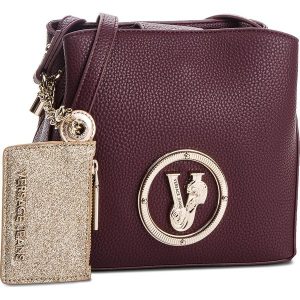 Torebka VERSACE JEANS - E1VSBBV6 70790 329. Czerwone torebki klasyczne marki Versace Jeans, z jeansu, na ramię. Za 619,00 zł.