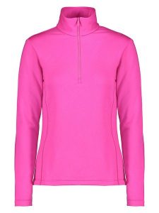 CMP Bluza polarowa w kolorze różowym rozmiar: 34. Różowe bluzy CMP, bez wzorów, z materiału, bez kaptura. Za 109,00 zł.