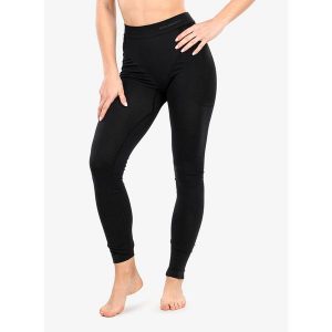 Legginsy termoaktywne damskie Brubeck Comfort Wool. Czarne legginsy Brubeck, bez wzorów. Za 135,99 zł.