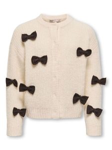 KIDS ONLY Kardigan "Rosalin" w kolorze beżowym rozmiar: 116. Brązowe kardigany KIDS ONLY. Za 87,40 zł.