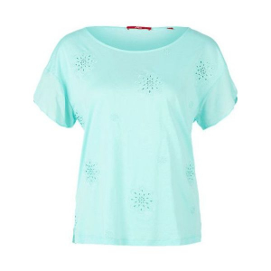 S.Oliver T-Shirt Damski 40 Turkusowy. T-shirty marki s.Oliver. W wyprzedaży za 93,00 zł.
