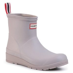 Kalosze Hunter. Szare kalosze Hunter, bez wzorów. Za 419,00 zł.