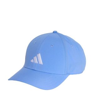 Czapka New Logo Embroidered Baseball. Białe czapki ADIDAS, bez wzorów, z materiału, sportowe. W wyprzedaży za 55,97 zł.
