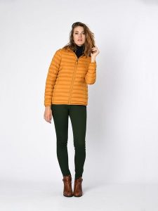 Northwood Kurtka pikowana w kolorze musztardowym rozmiar: S. Żółte kurtki Northwood, s, bez wzorów, bez kaptura. Za 130,99 zł.