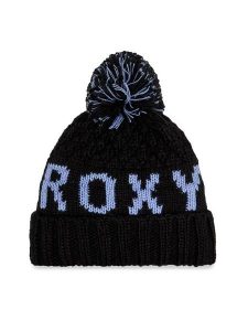 Roxy Czapka ERJHA04158 Czarny. Czarne czapki Roxy, bez wzorów, z materiału. Za 129,99 zł.