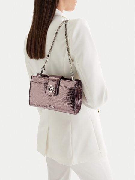 MEXX Torebka CEO-MEXX-S-002-09 Srebrny. Szare torebki klasyczne Mexx, bez wzorów, z materiału, bez dodatków. Za 169,99 zł.