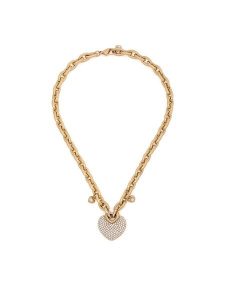 Guess Naszyjnik JUBN05 205JW Złoty. Żółte naszyjniki Guess, ze stali. Za 479,99 zł.