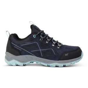 Buty trekkingowe damskie Vendeavour Suede Low. Czerwone buty trekkingowe Regatta, bez zapięcia. Za 249,00 zł.