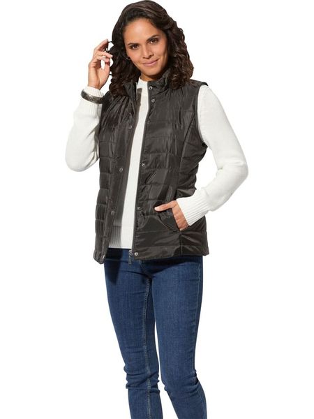 WITT WEIDEN Kamizelka w kolorze czarnym rozmiar: 50. Czarne kamizelki WITT WEIDEN, bez wzorów, bez kołnierzyka, bez ramiączek, bez kaptura. Za 56,99 zł.