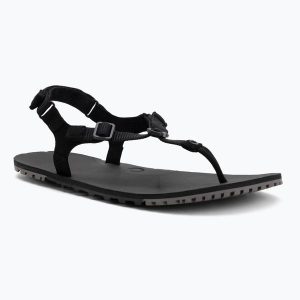Sandały barefoot damskie Xero Shoes H-Trail. Czarne sandały XERO SHOES, bez wzorów, bez obcasa, bez zapięcia. Za 229,99 zł.