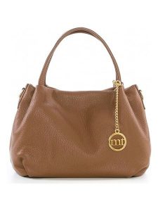 Mia Tomazzi Skórzana torebka "Maggiore" w kolorze jasnobrązowym - 28 x 20 x 12 cm rozmiar: onesize. Brązowe torebki klasyczne Mia Tomazzi, bez wzorów, z materiału, na ramię, bez dodatków. Za 260,99 zł.