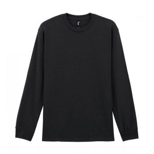 Koszulka Z Długim Rękawem Dla Dorosłych Unisex Hammer. Czarne bluzki GILDAN, xl, bez wzorów, sportowe, bez kołnierzyka, bez ramiączek. Za 93,99 zł.