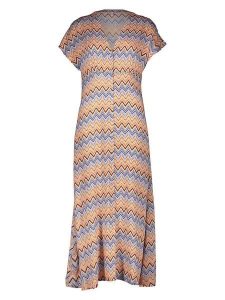 ONLY Sukienka ze wzorem rozmiar: XL. Sukienki ONLY, xl, bez wzorów, z wiskozy, bez kołnierzyka, bez ramiączek, maxi. Za 74,81 zł.