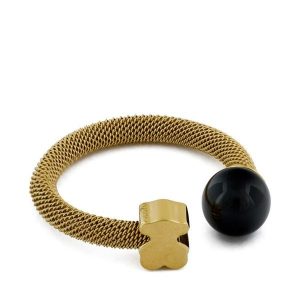 Pierścionek TOUS. Żółte pierścionki Tous, złote. Za 499,99 zł.