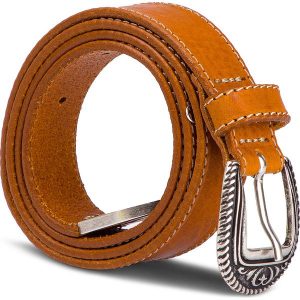 Pasek Damski WRANGLER - Desert Belt W0B83U181 Cognac. Paski marki Wrangler. Za 169,00 zł.