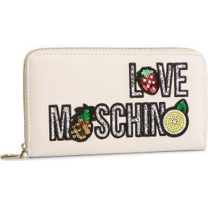 Duży Portfel Damski LOVE MOSCHINO - JC5653PP07KL0110 Avorio. Portfele marki LOVE MOSCHINO. Za 459,00 zł.