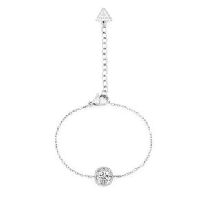 Bransoletka Guess. Szare bransoletki Guess, srebrne. Za 249,99 zł.