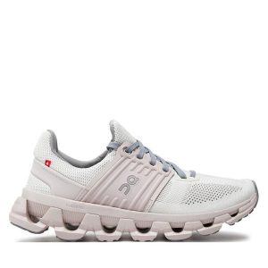 Buty do biegania On. Czerwone buty sportowe On, bez wzorów, bez zapięcia, do biegania. Za 491,99 zł.