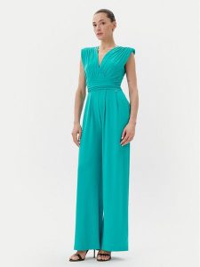Rinascimento Kombinezon CFC0123771003 Zielony Regular Fit. Zielone kombinezony Rinascimento, l, bez wzorów, z syntetyku, bez kołnierzyka, bez ramiączek. Za 269,99 zł.
