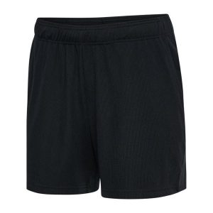 Szorty damskie Hummel Pulse Rib. Czarne szorty Hummel, bez wzorów. Za 207,50 zł.