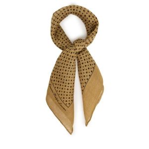 Chusta LAUREN RALPH LAUREN. Brązowe apaszki i chusty Lauren Ralph Lauren, bez wzorów. Za 289,99 zł.