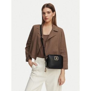 Torebka U.S. Polo Assn. Czarne listonoszki U.S. Polo Assn., bez wzorów, bez dodatków. Za 104,99 zł.