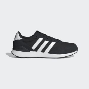 Buty Run 60s 4.0. Białe buty trekkingowe ADIDAS, bez zapięcia. W wyprzedaży za 155,40 zł.
