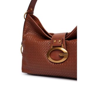 Torebka Guess. Brązowe torebki klasyczne Guess, z aplikacjami, bez dodatków. Za 674,99 zł.
