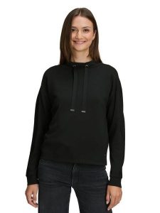 BETTY & CO Bluza w kolorze czarnym rozmiar: 44. Czarne bluzy Betty & Co, bez wzorów, bez kaptura. Za 154,95 zł.