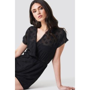 Linn Ahlborg x NA-KD Kombinezon w kropki - Black. Kombinezony marki Linn Ahlborg x NA-KD. Za 121,95 zł.