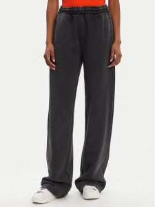 HUGO Spodnie dresowe Nolasa_B 50545019 Czarny Loose Fit. Czarne spodnie dresowe Hugo, l, bez wzorów, z bawełny. Za 449,99 zł.