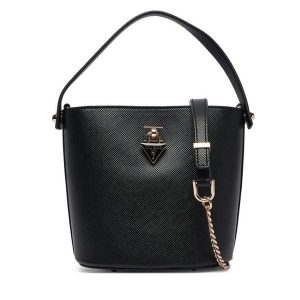 Torebka Guess. Czarne torebki klasyczne Guess, z aplikacjami, bez dodatków. Za 549,99 zł.