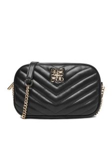 Nine West Torebka CEO-MARY-LA513-89 Czarny. Czarne listonoszki Nine West, bez wzorów, z materiału, bez dodatków. Za 169,99 zł.