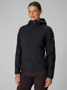 4F Kurtka trekkingowa z wypełnieniem Primaloft Silver damska - czarna XS. Czarne kurtki 4f, l, bez wzorów, z syntetyku, bez kaptura. Za 499,99 zł.