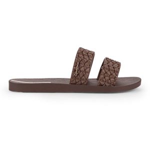 Klapki damskie Ipanema Renda II. Czerwone klapki Ipanema, bez wzorów, bez obcasa. Za 89,00 zł.