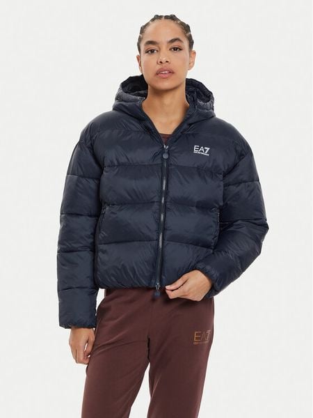 EA7 Emporio Armani Kurtka zimowa 6DTB17 TNGPZ 1562 Granatowy Relaxed Fit. Niebieskie kurtki EA7 Emporio Armani, na zimę, l, bez wzorów, z syntetyku, bez kaptura. Za 579,99 zł.