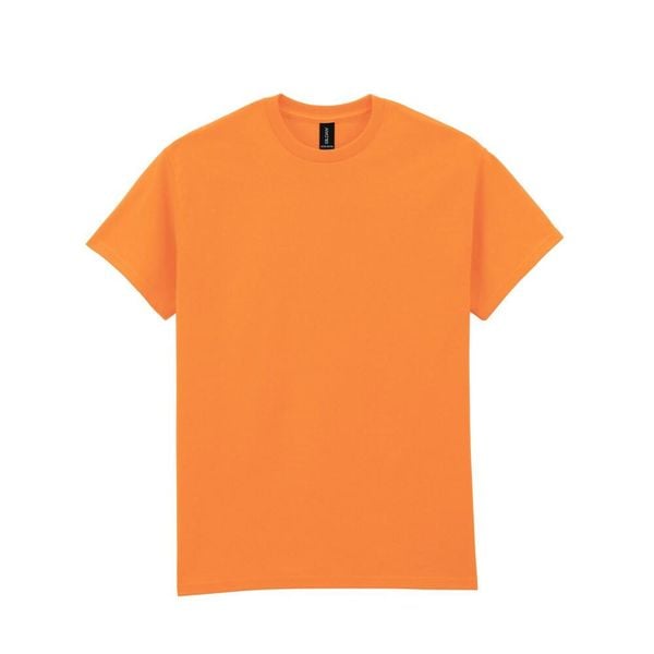 Ultra Bawełniana Koszulka Unisex Dla Dorosłych. Czerwone bluzki GILDAN, xl, bez wzorów, z bawełny, sportowe, bez kołnierzyka, bez ramiączek. Za 46,99 zł.