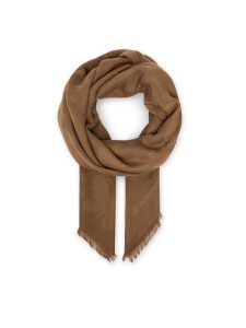 Weekend Max Mara Chusta Dire 2525546075 Brązowy. Brązowe rękawiczki Weekend Max Mara, bez wzorów, z materiału. Za 879,99 zł.