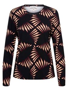 &Co Woman Koszulka "Venna" w kolorze czerwono-czarnym rozmiar: XXL. Czarne bluzki &Co Woman, xxl, bez wzorów, bez kołnierzyka, bez ramiączek. Za 173,99 zł.