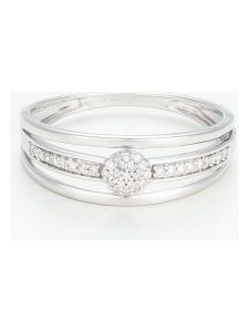 Maison héritage PARIS Złoty pierścionek z diamentami rozmiar: 52. Szare pierścionki Maison héritage PARIS, z diamentem, złote. Za 1 304,99 zł.